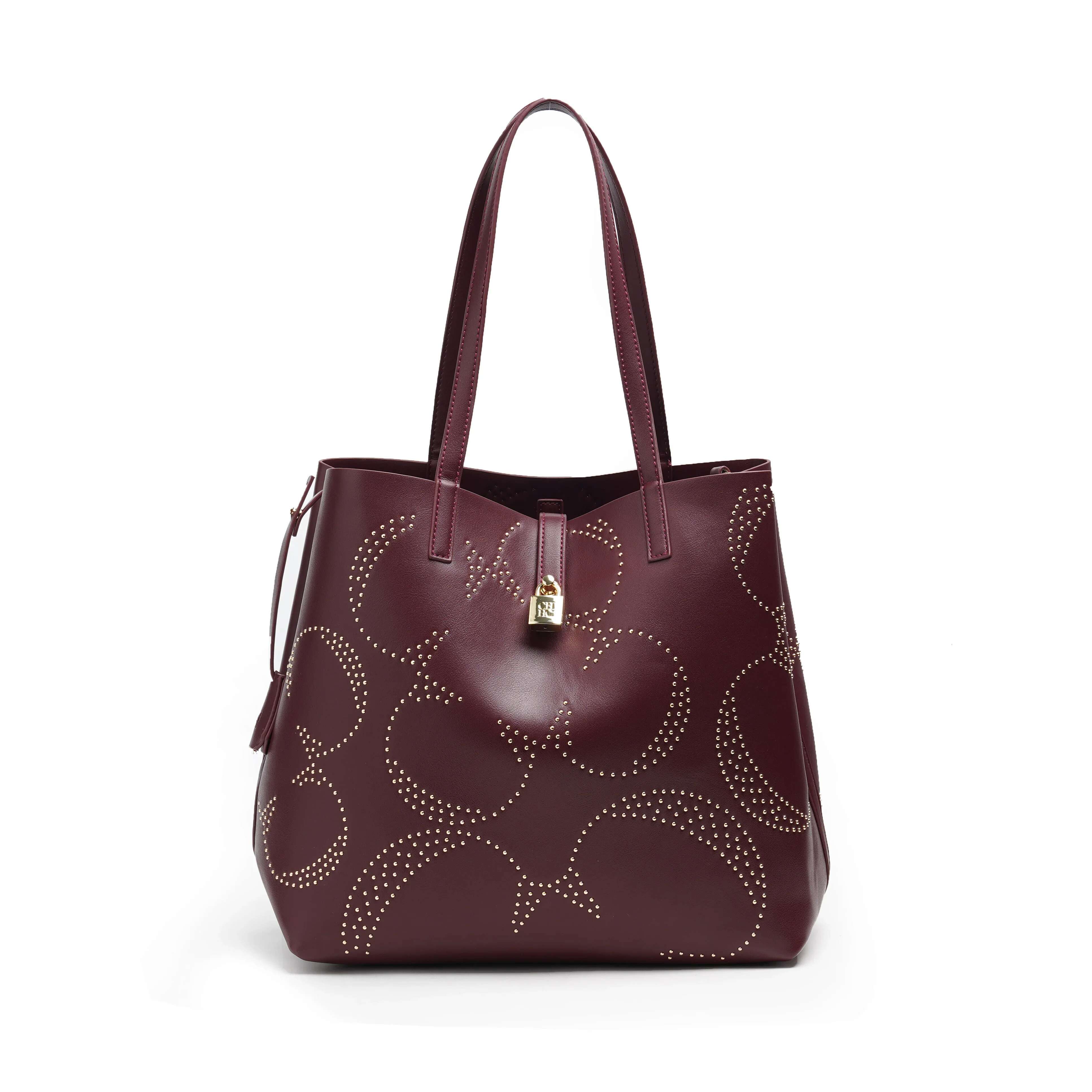 CH Bucket Bag Gold Hardware Zip 2024 New Branded Fashion Designer Wallets Regular Large Women's Handbags