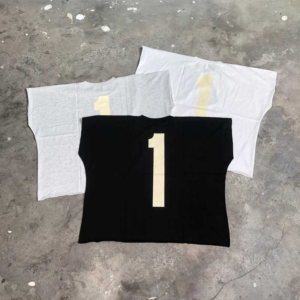 Frog Drift Y2K Donda Ye Street Clothing Printed T-shirt Casual Retro Loose 100% Cotton Top Mens unisexXJ250318