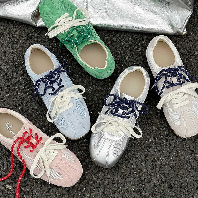 Tennis Lace-Up Hike Shoes Sneakers Cross-tied Cfort Casual Flats Shoes Wan High Quality Sport Shoes Fem Sneakers Z250318