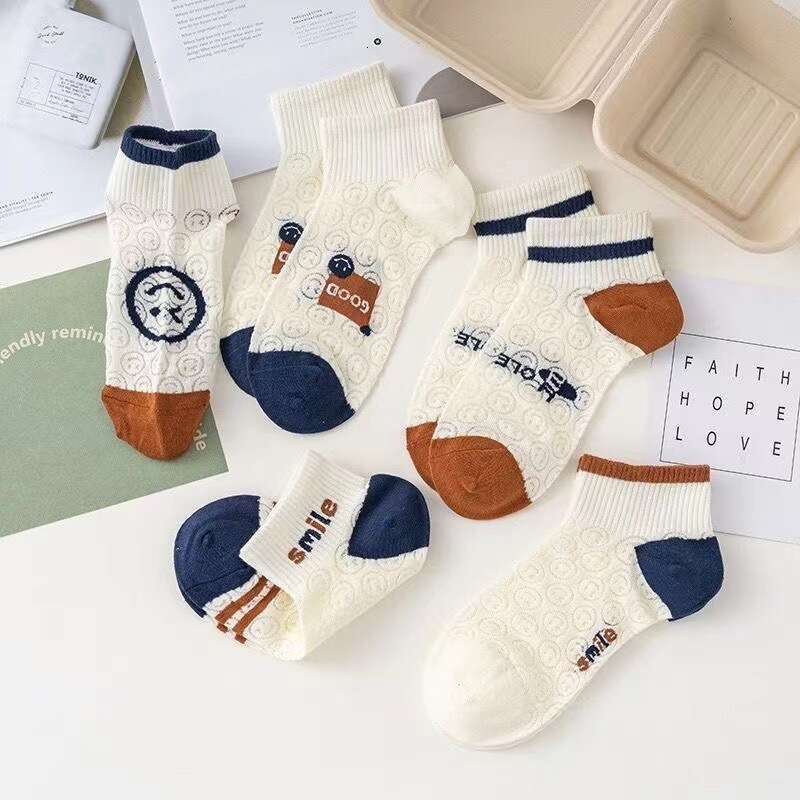 Designer Socks Sock Designer Socks for Women Boat Womens Summer Thin Zhuji Childrens Solid Color Light Cut Socks Non Falling Heel Sports Short Tube Ca