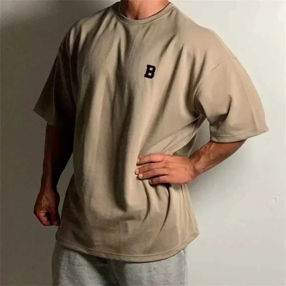 100% pure cotton new summer mens solid T-shirt mens ultra-fine five and a half short sleeved casual cotton mens street clothing topT250318