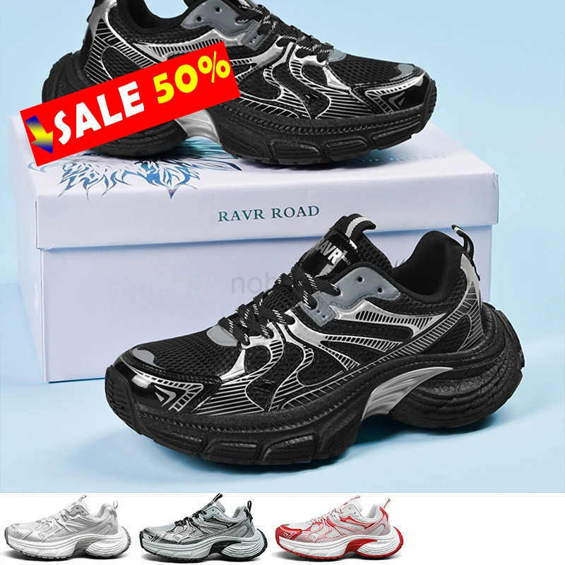 2025 New Men Casual Sports Shoes Marath Race Lightweight Cushiing Men Running Shoes Outdoor Mountain Shoe Teenagers Walking Z250318