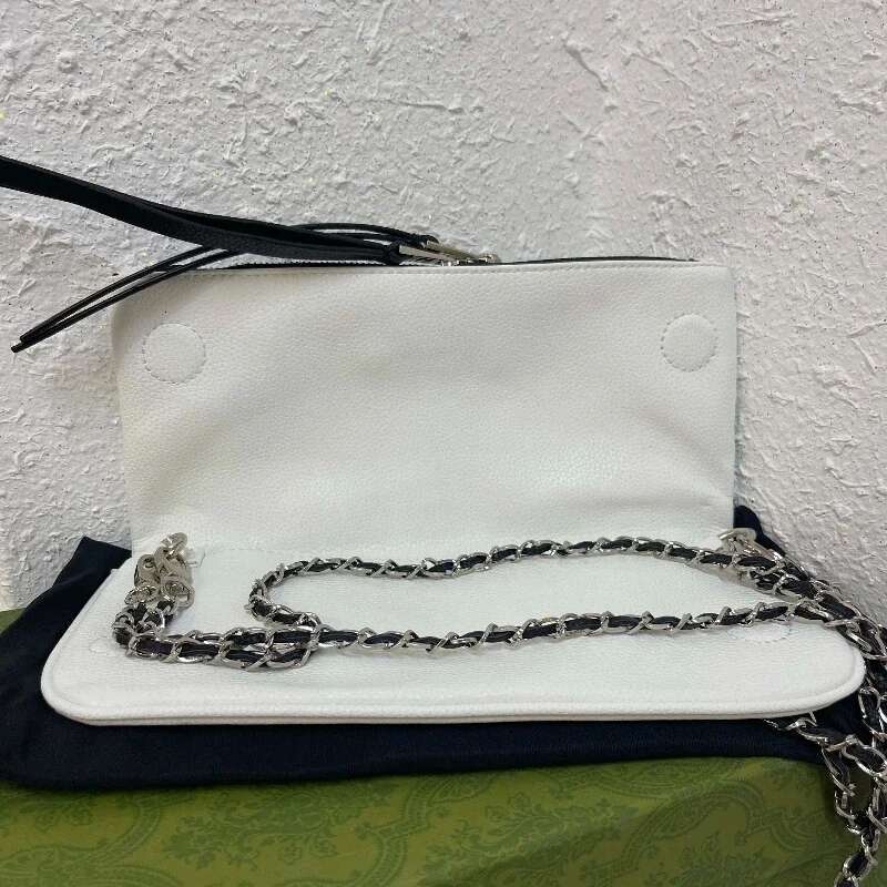 Women Leather 2025 Wings Shopping New Black Designer Single Shoulder Crossbody Bag Ladies Chain Tote Purse