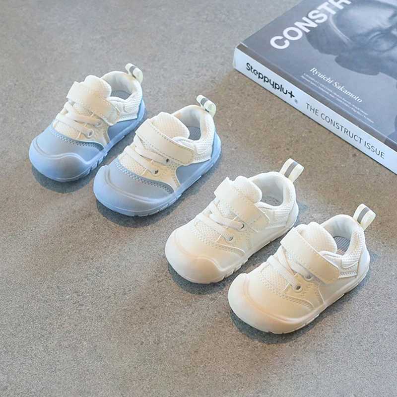 Baby walking shoes for boys and girls soft soled non slip childrens casual sports shoes mesh breathable baby shoes baby accessories W250318