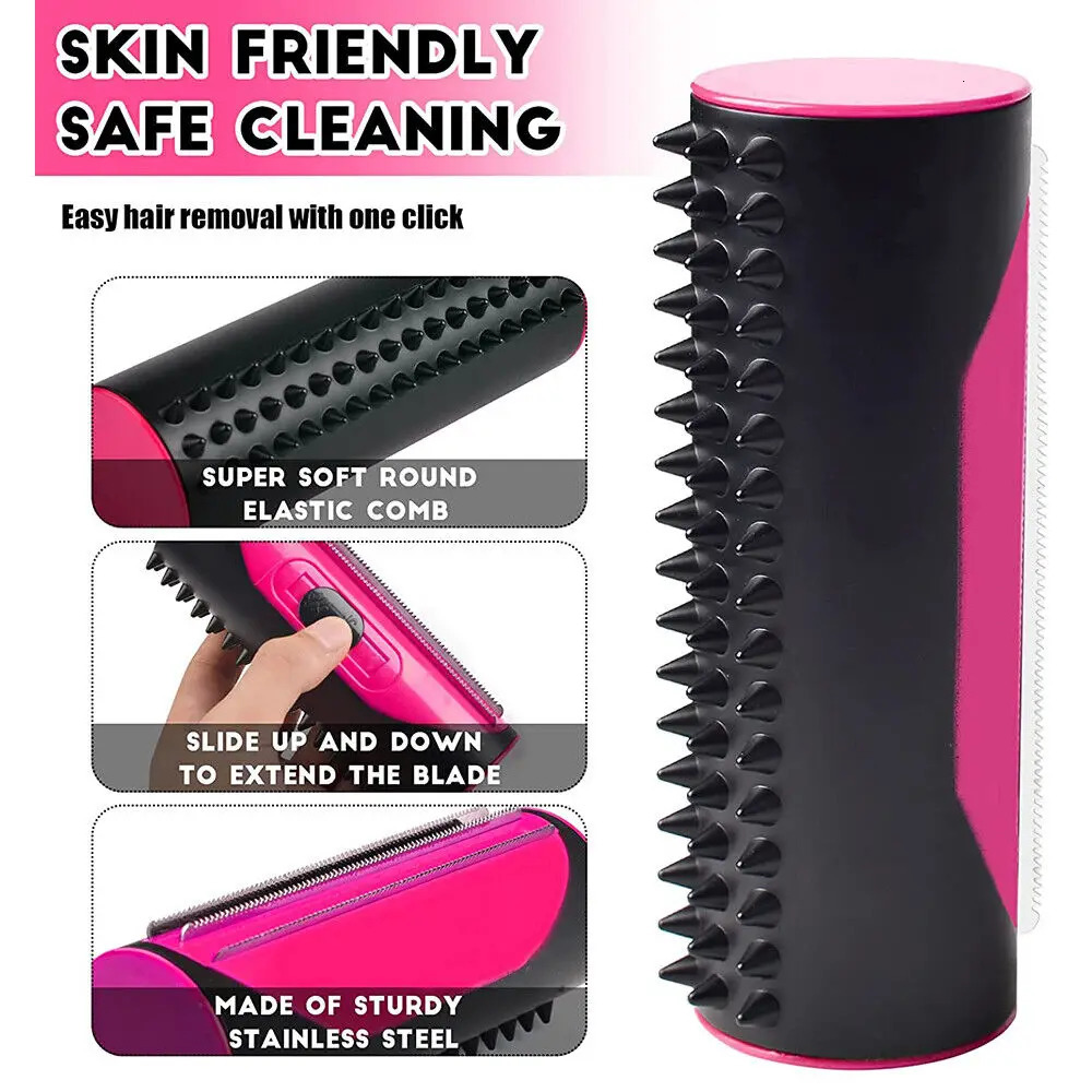 Pet dog hair comb removal Lint Roller cat puppy cleaning brush sofa carpet trimmer 250318
