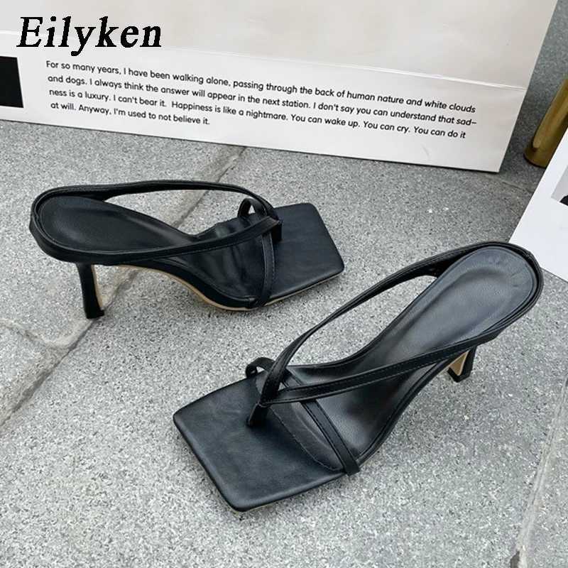 Similar 2025 New Slipper High H Shoes Fall B Street Look Fems Square Toe Clip- Strappy Win Sandals Slides Y250317
