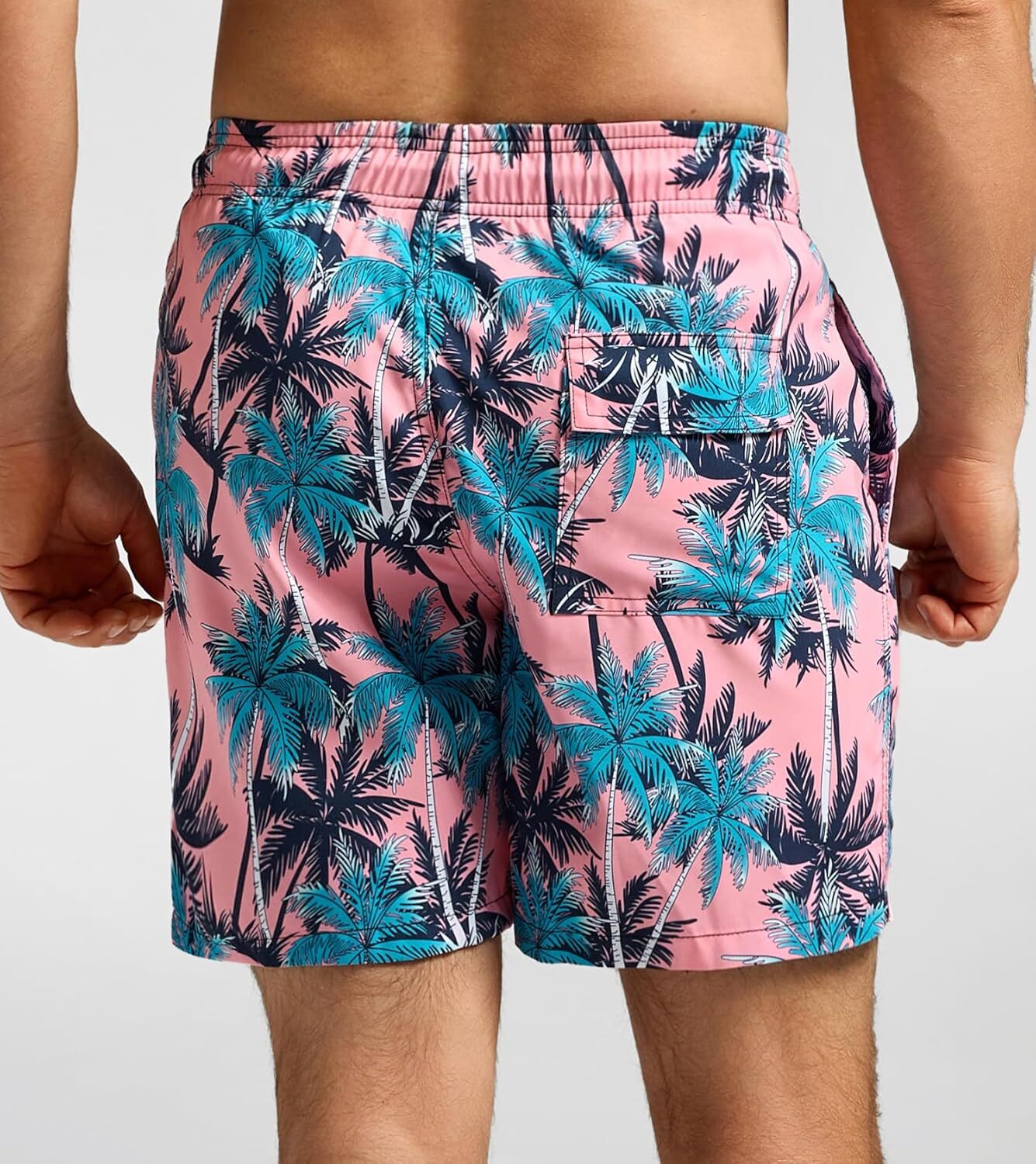 Men's Swim Trunks Quick Dry Shorts with Pockets Fashionable printed shorts