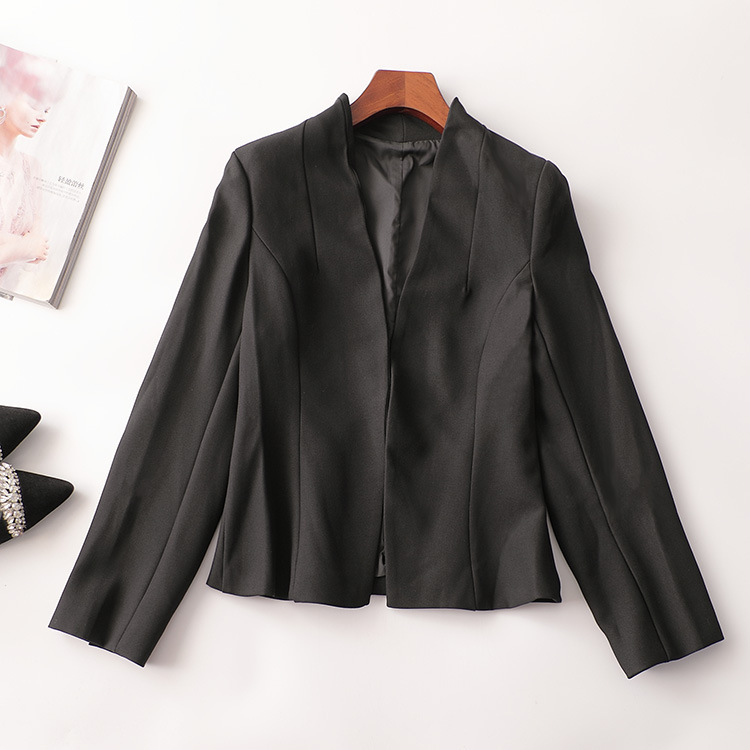 S315Stylish Ladies' Business Attire Suit Ensemble for Spring-Autumn Seasons Perfect for Job Interviews and Government Officials
