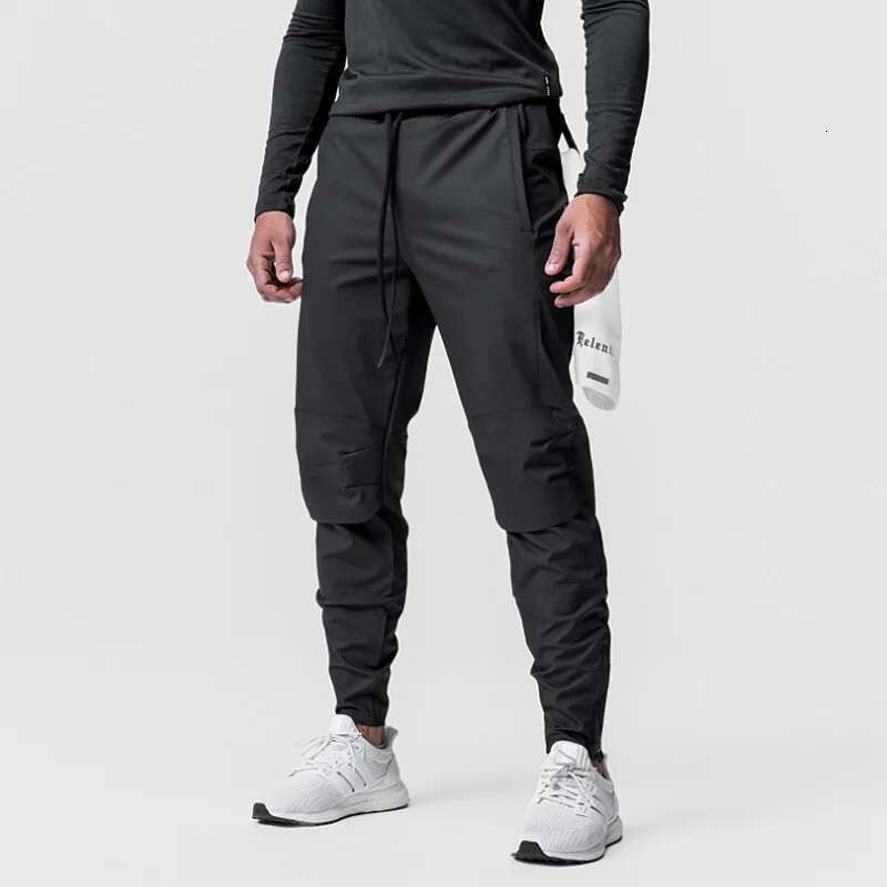 New Men's Gym Muscle Fiess Running Sports Outdoor Jogging Trousers Training Workout Casual Mountain Climbing Track Pants