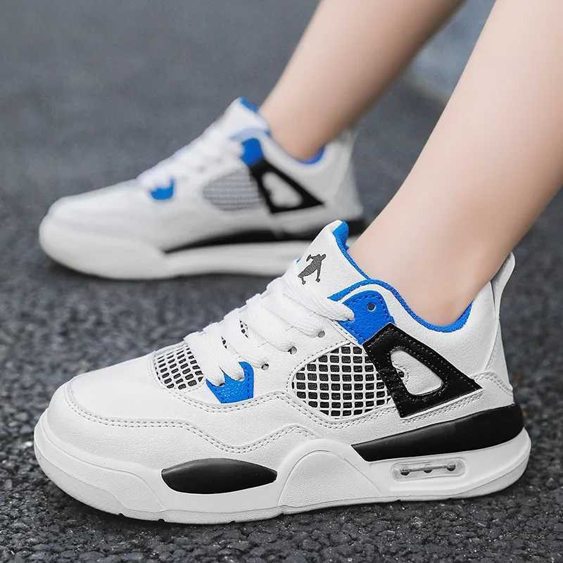 Boys mesh sports shoes breathable running sports shoes childrens girls flat casual shoes optional leather sports shoesXJ250318