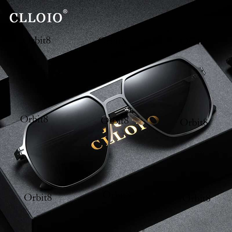 CLLOIO Fashion High Quality Photochromic Sunglasses Men Women Polarized Sun Glasses Chameleon Anti-glare Driving Oculos de sol