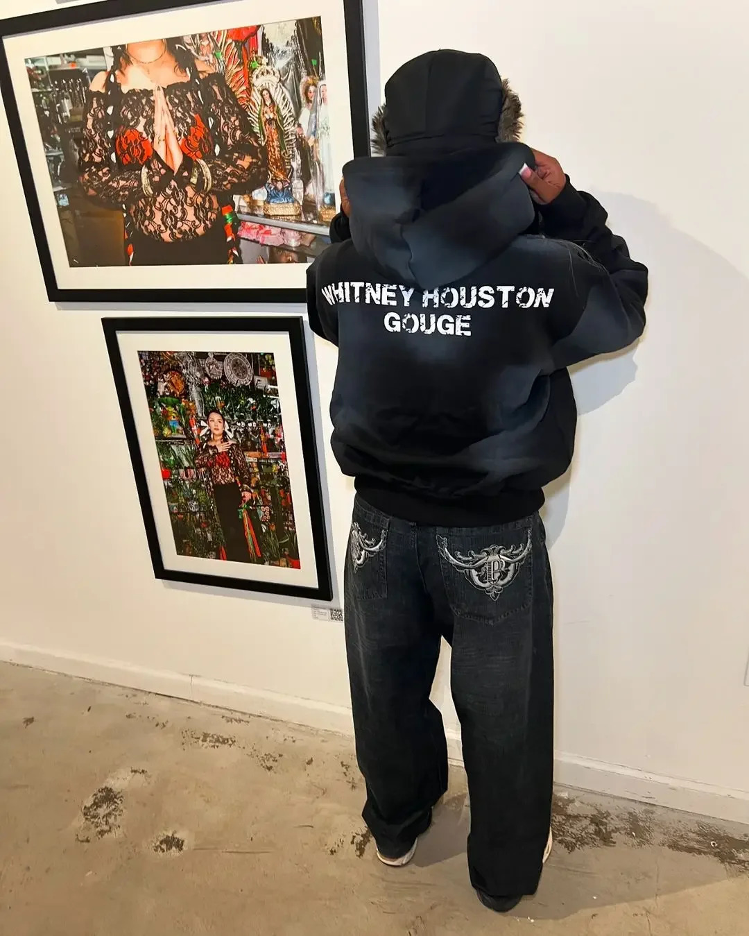 Gothic Harajuku women sportswear trend printed hoodie y2k top street clothing men and women zippered hooded 250318