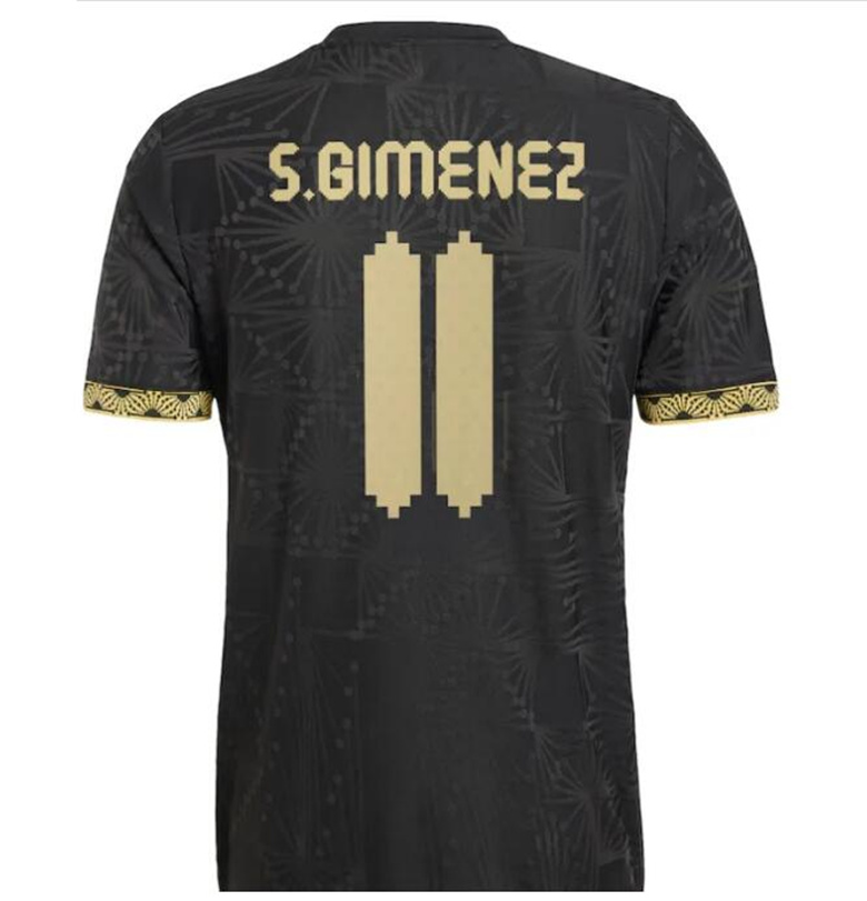 3Xl 4Xl 2025 Mexico Home Soccer Jerseys Gold Cup All Black 25 26 LOZANO DOS SANTOS H.Lozano RAUL CHICHARITO Men Kids Kits Football Shirts Uniforms