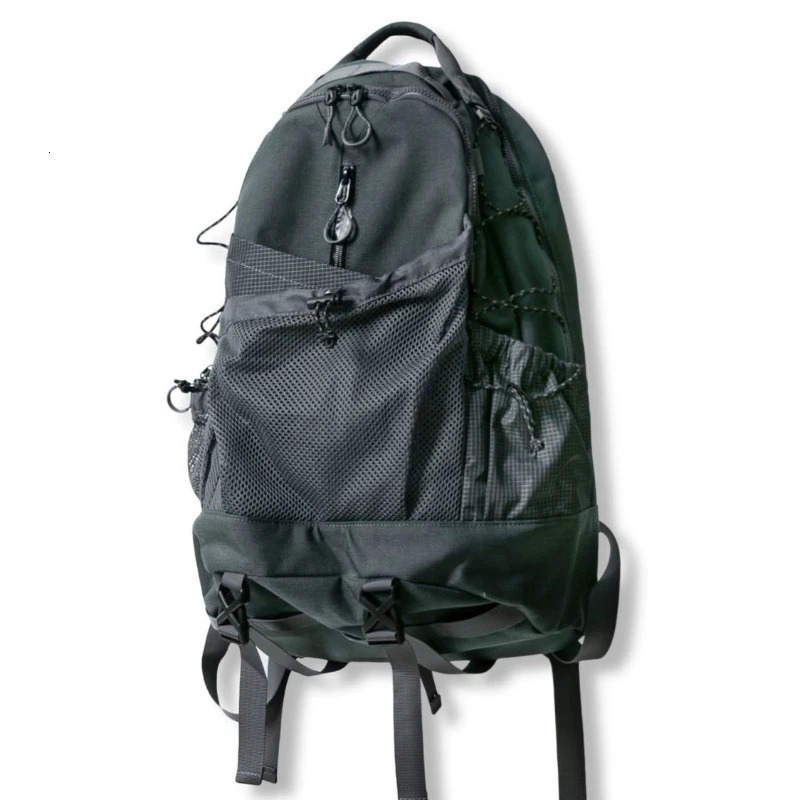 High-capacity Casual Grunge Men Backpack Vintage Y2k Aesthetic Streetwear Backpacks Casual All Match Trendy Drawstring Rucksacks 250318