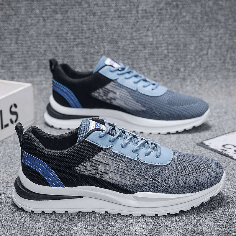 Breathable, Comfortable, Versatile Mesh 2025 New Summer Heightening Dad Casual Youth Running and Sports Shoes
