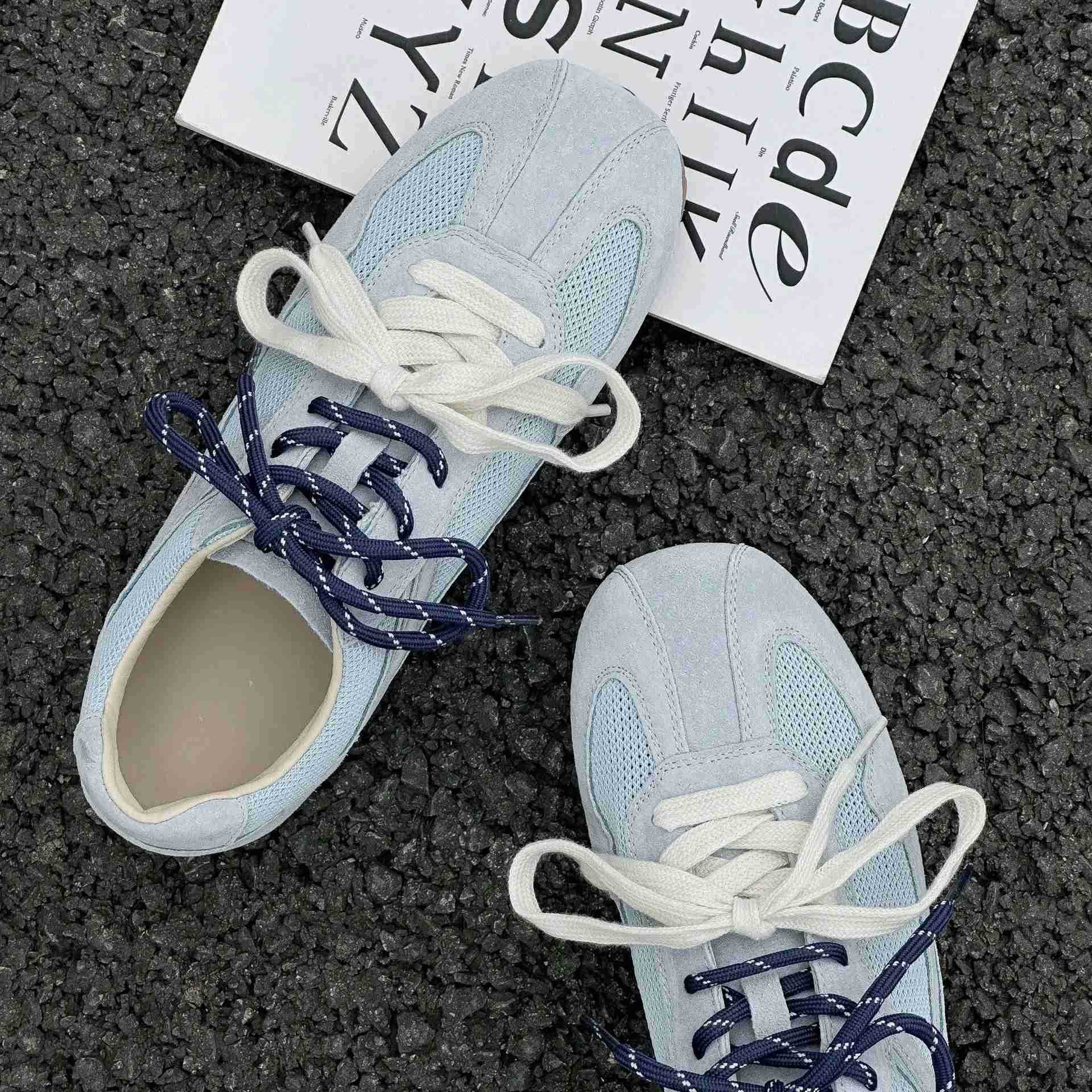 Tennis Lace-Up Hike Shoes Sneakers Cross-tied Cfort Casual Flats Shoes Wan High Quality Sport Shoes Fem Sneakers Z250318