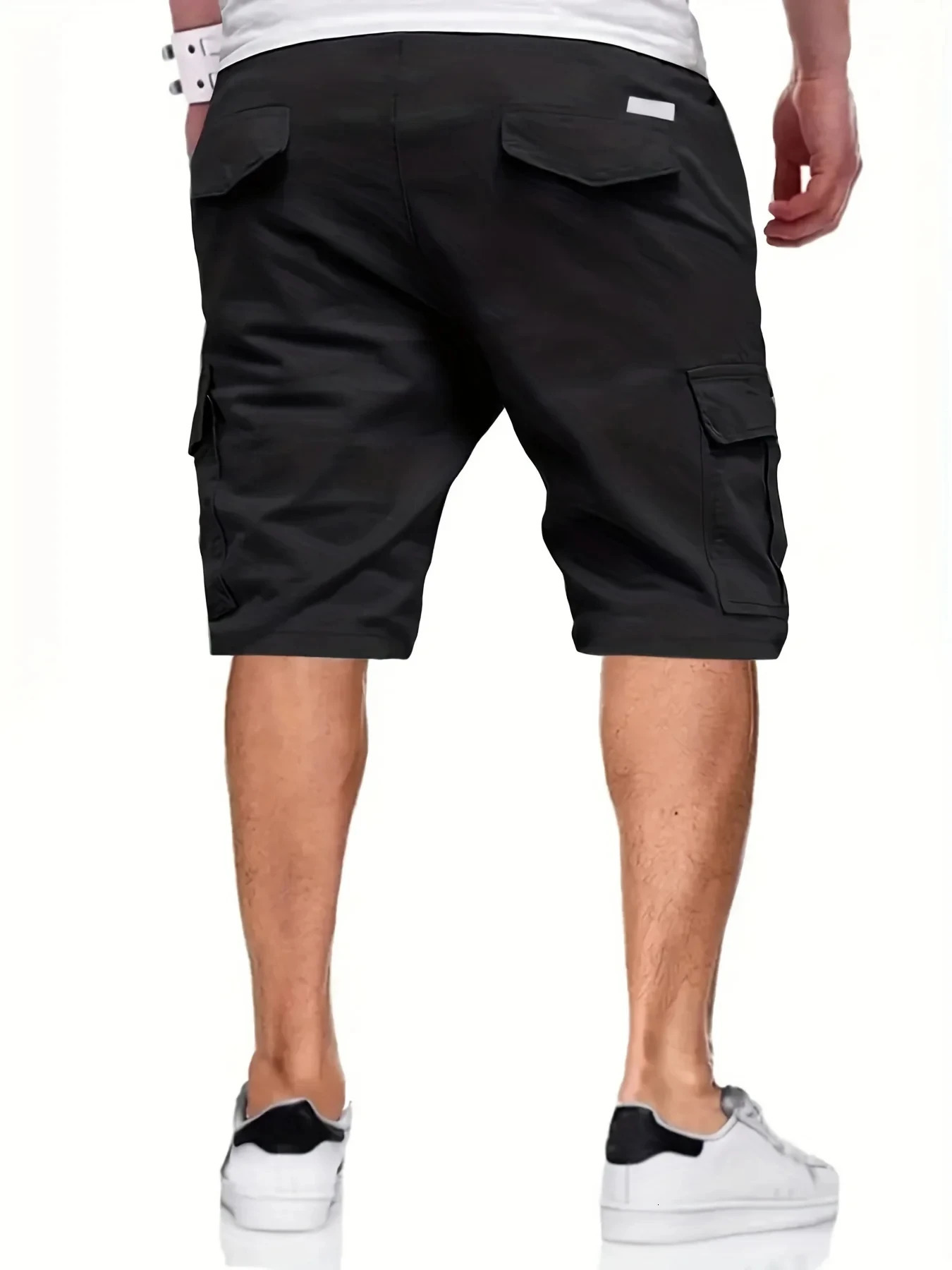 US Plus Size Cargo Shorts Mens Fashion Summer Ins Casual Big Size Pants Students Trend Port Wind Gym Pants Outwear Men 250318