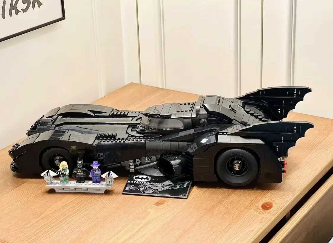 85033 Movie Super Heros 1989 Batwing Batmobile 76139 76240 76161 Building Block Brick Toy for Children Christmas Birthday GiftXJ250318