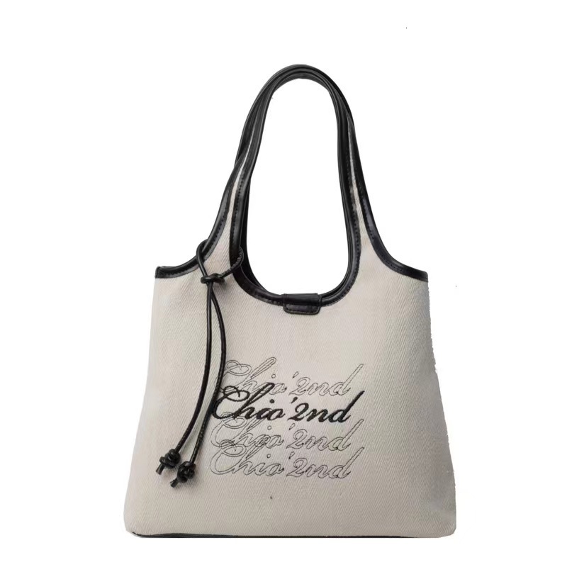 2025 Summer Fashion Designer Original Handbag New Women s Underarm Storage Bag Large Capacity Casual Lazy Single Shoulder Canvas Bag Crossbody Bag