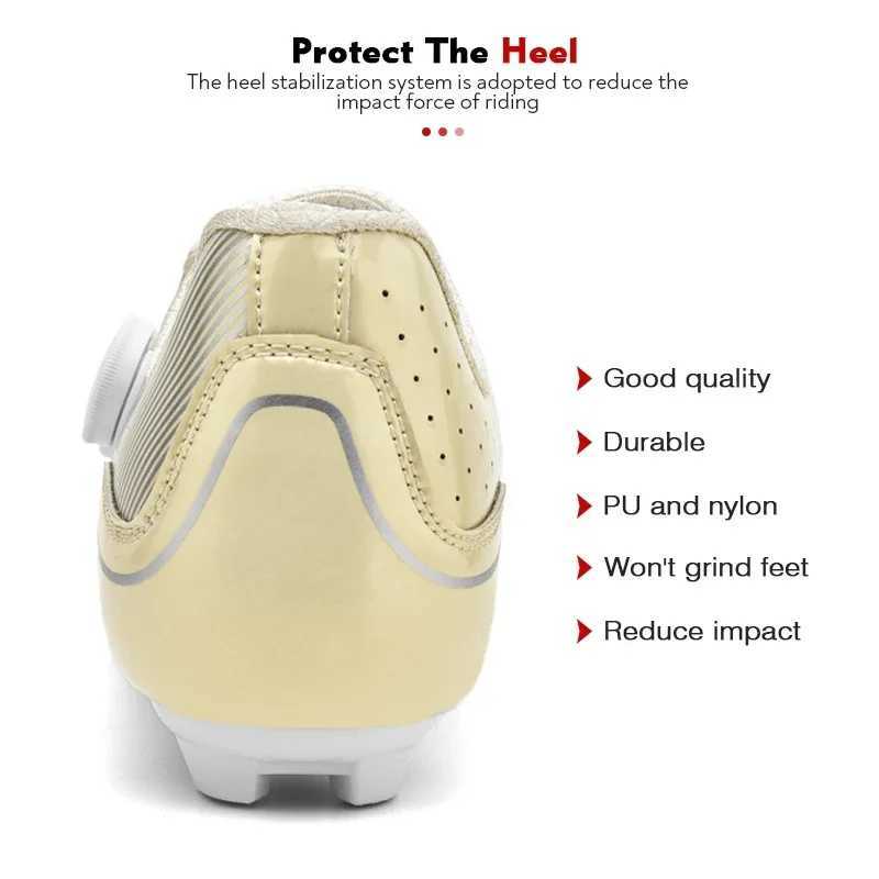 Professional mens cycling shoes large size 48 Spd self-locking cycling road cycling shoes womens flat claw cycling sports shoesXJ250319