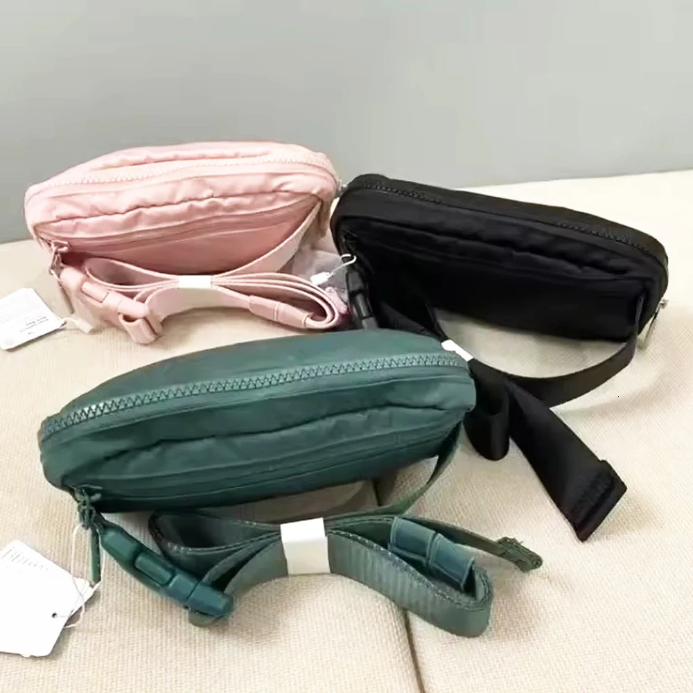 2024 Women Waist Bag Zipper Fanny Pack Chest Bag Outdoor Sports Crossbody Shoulder Bag Casual Travel Female Belt Bag Money Pouch 250314