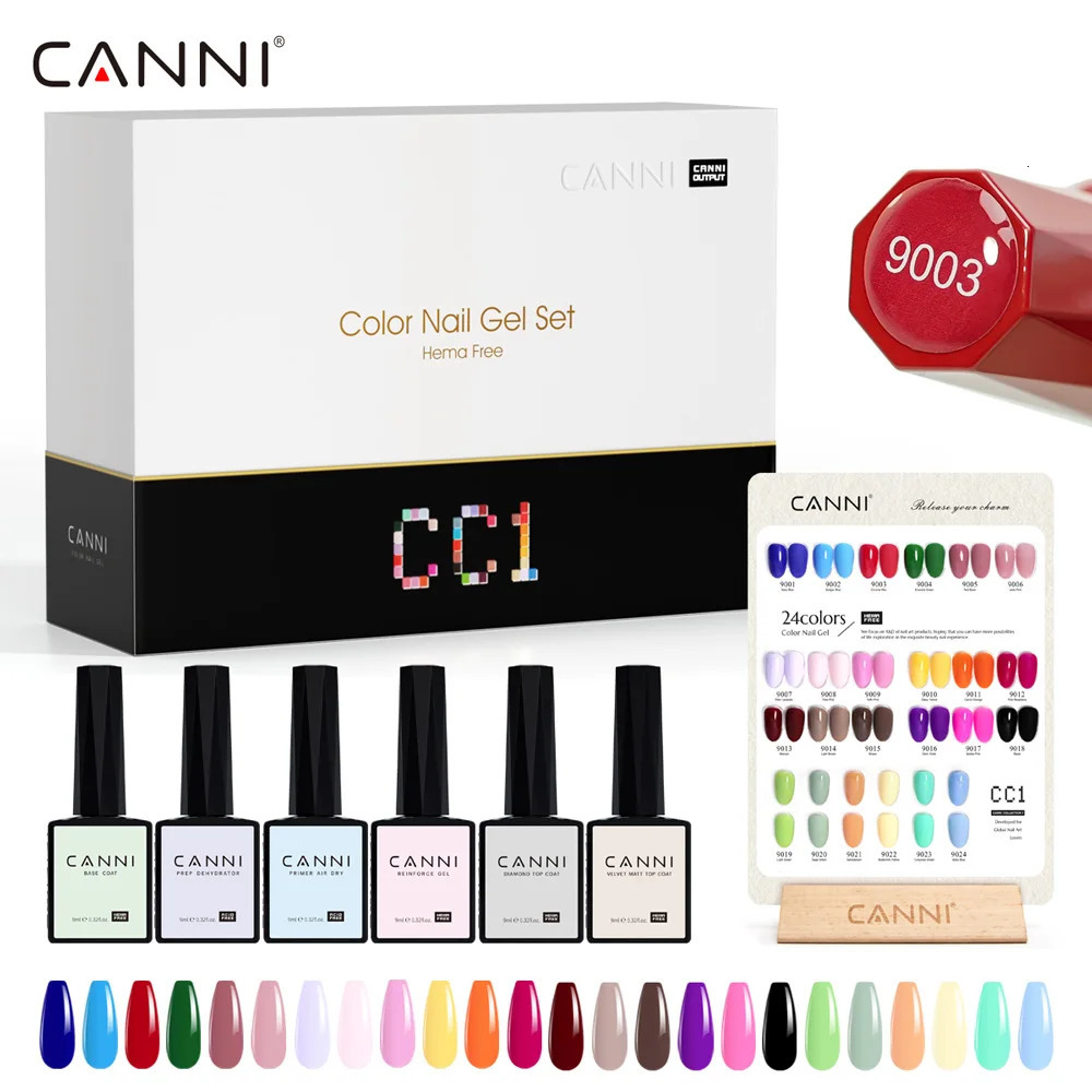 Venalisa CANNI HEMA FREE Nail Gel Polish 9ml Soak Off UV LED Gel Varnish Full Coverage Super Texture Gorgeous Nail Manicure 250314