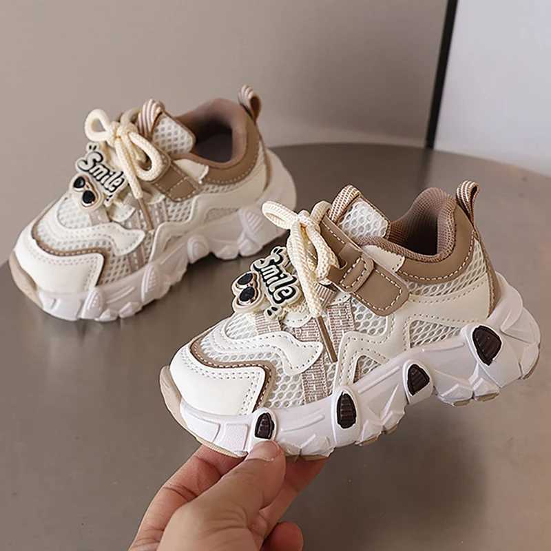 Trend Fashion Childrens Sports Shoes Mesh Breathable Childrens Shoes Suitable for Infants and Girls Ergonomic Anti slip Childrens Sports Shoes W250318