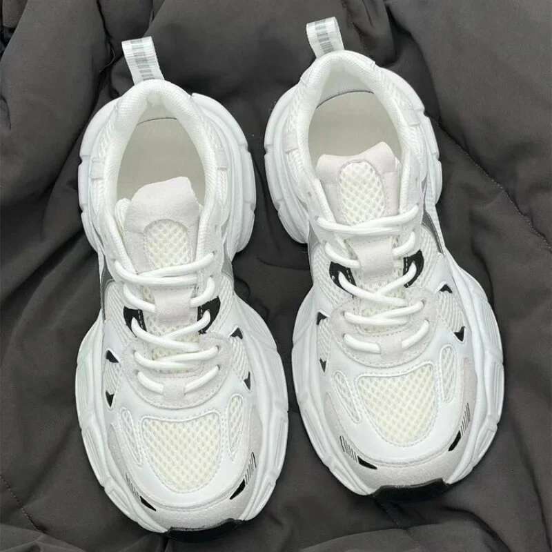 Women's ary Sneakers 2025 Mesh Breathable for Women Sports Running Casual Ladies Fiess Vulcanize Shoes Baskets