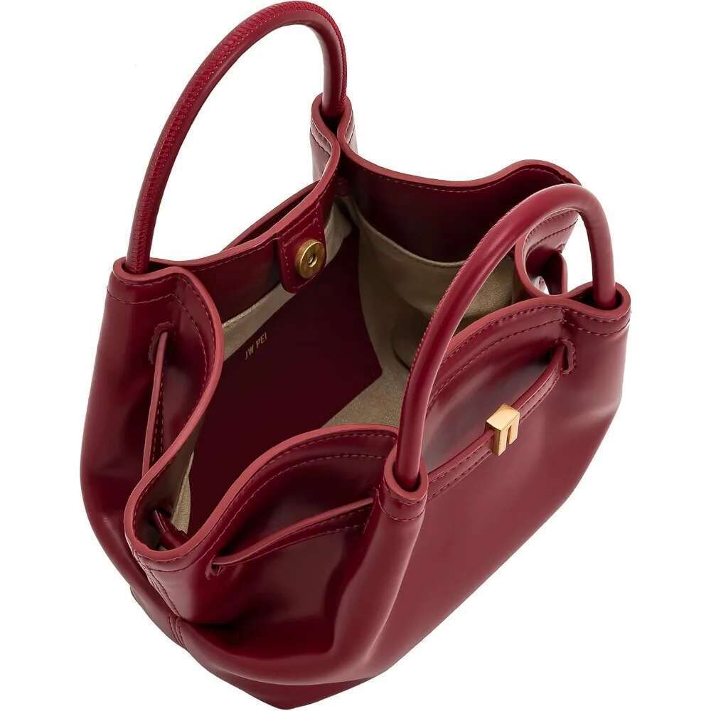 Women's JW PEI Hana Mini Faux Suede Tote Bag Claret