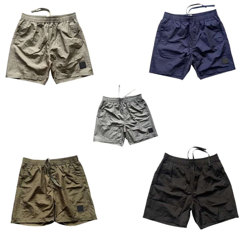 Stone summer new compass series shorts casual versatile fashion designer stone shorts couple shorts comfortable and breathable 62d