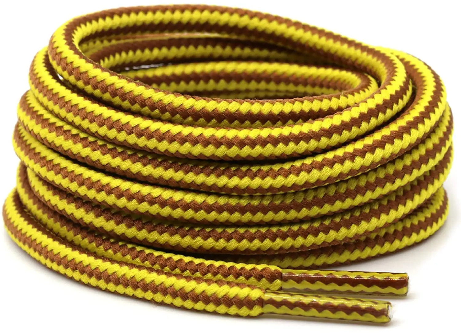 1 Pair 18 Colors Striped Double Color Shoe laces Round Outdoor Sneakers Shoelaces Cotton Boots Shoelace 70CM 90CM 120CM 150CM 250318