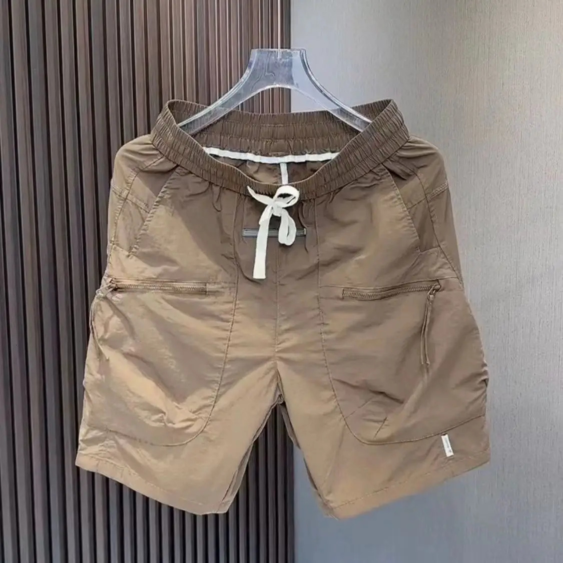 Japanese Shorts Mens Fashion All-Match Fashion Casual Working Pants Quick-Dry Pants Loose Straight Shorts gym shorts 250318