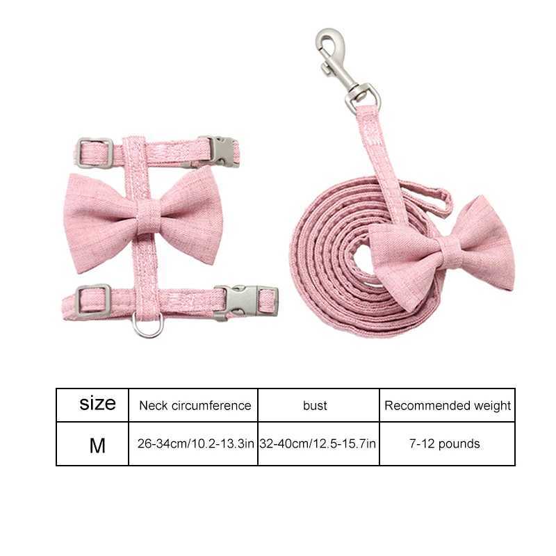 Leak proof cat harness and belt set adjustable dog harness vest dog harness dog harness dog harnessT250318