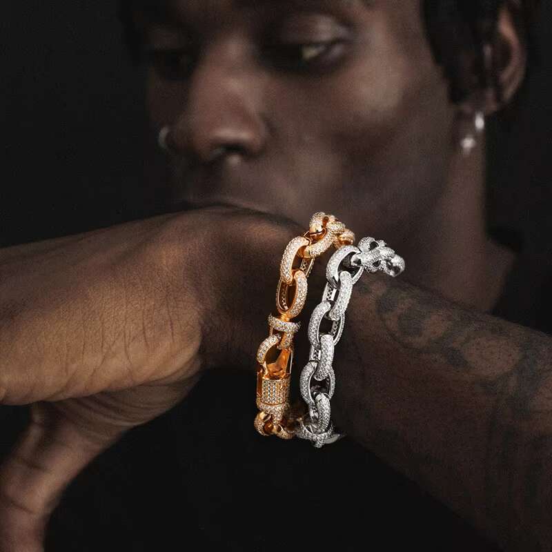 Personalized Hip Hop Boutique Cuban Jewelry Bracelet