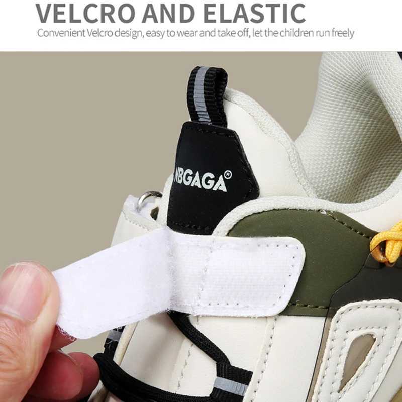 Childrens casual sports shoes boys running shoes breathable sports shoes childrens tennis school outdoor school shoesXJ250318