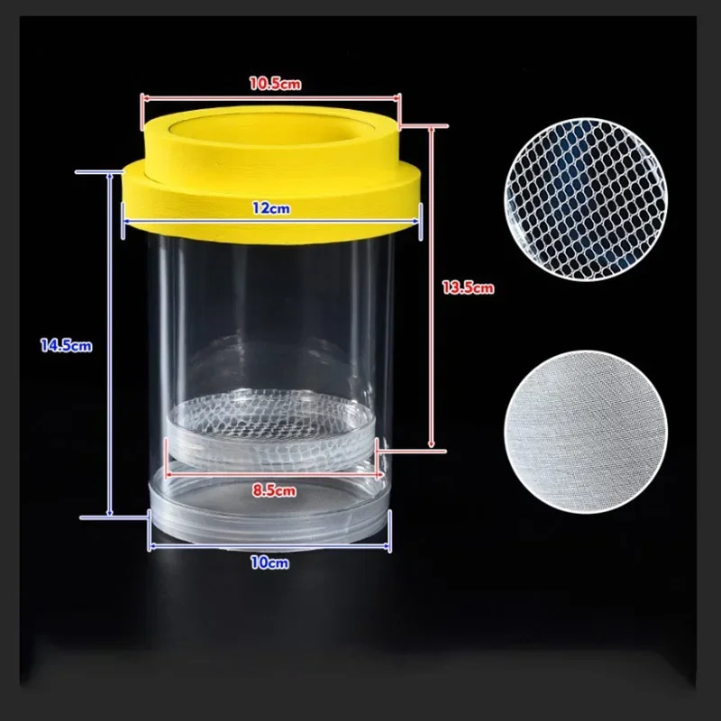 Guppy Breeding Box Aquarium Hatcher Small Fish Birth Room Hanging Isolation Accessories Water Tank 250318
