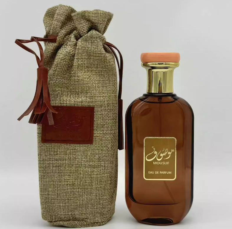 Elegant Dubai Perfume Cloth Bag with MOUSUF for Lasting Scent fragrance