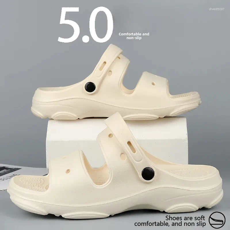Sandals Summer Fashion Outer Wear Men's Breathable Driving Beach Casual Sports Shoes Thick Bottom EVA Material zhanyishengli