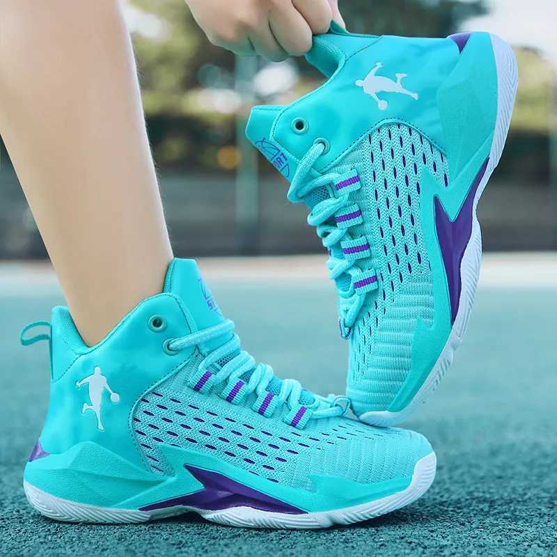 Red Boys Basketball Shoes Breathable Mesh Childrens Coach Platform Comfortable Sports Shoes Girls Top Sports Shoes Zapatillas NinoXJ250318