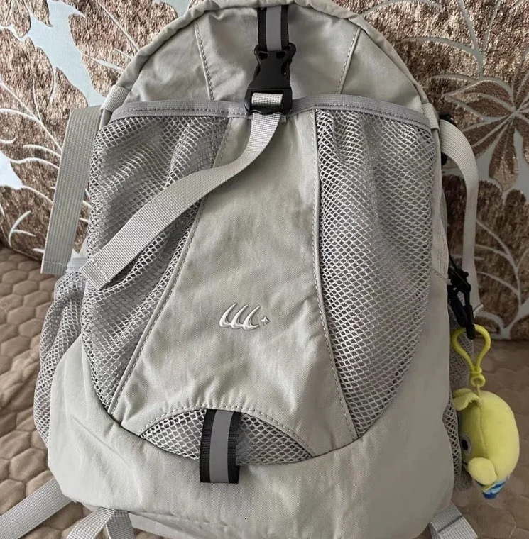 Streetwear Vintage Fashion Backpacks Casual Trendy Y2k Aesthetic Students Schoolbags Japanese Women Grunge All Match Rucksacks 250318
