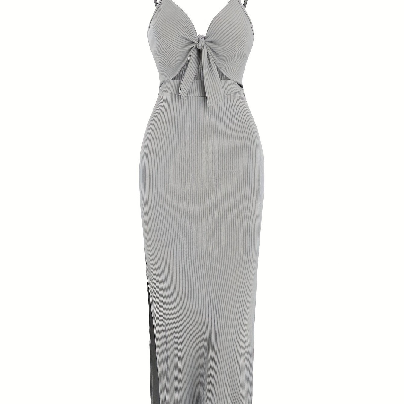 Summer Women's Fashion Temperament Sleeveless Camisole Backless Slim Fit Sexy Solid Color Dress For Women