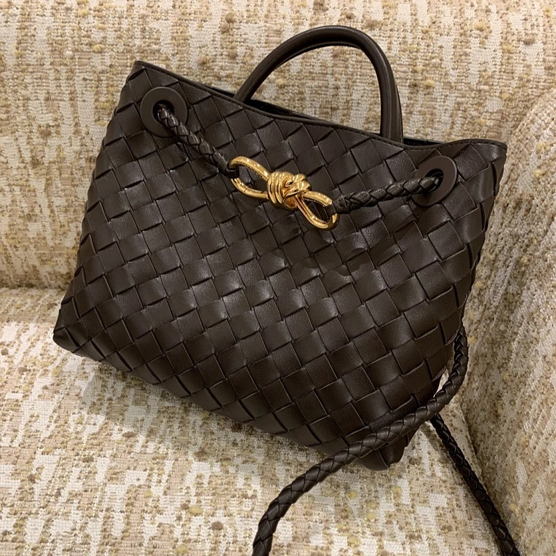 10A mirror quality andiamo designer shoulder Intreccciato exquisite sheepskin woven women's handbag tote large capacity shopping bag