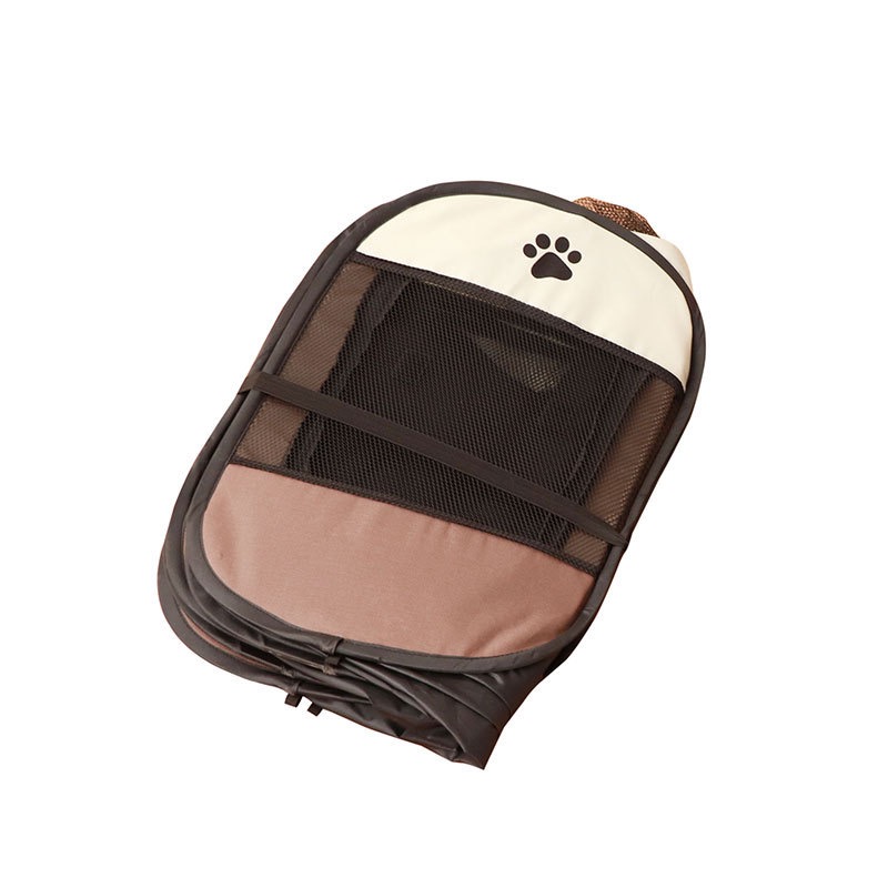 Pet Portable Foldable Pet Playpen, Dog Playpen Indoor/Outdoor - Ideal for Puppies, Cats, Rabbits - Removable Zipper & Collapsible Travel Bowl