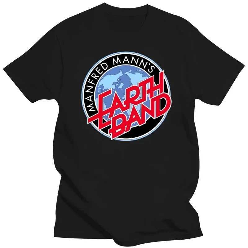 Summer graphic short sleeved Manfred mens earth band gift creative mens T-shirt womens classic retro custom T-shirtT250318