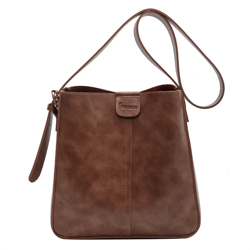 Fashionable Bucket fashion New Korean Version Popular Casual Large Capacity Niche Single Shoulder Women's Bag Fashion Shoulder Bags