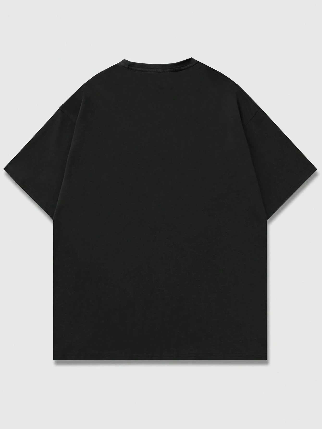 Hip Hop Unisex Men Women Cotton T-shirt Luxury Brand Fashion Big Size Top Portrait Short Sleeve Streetwear Classic Print Tee 4XLXJ250318