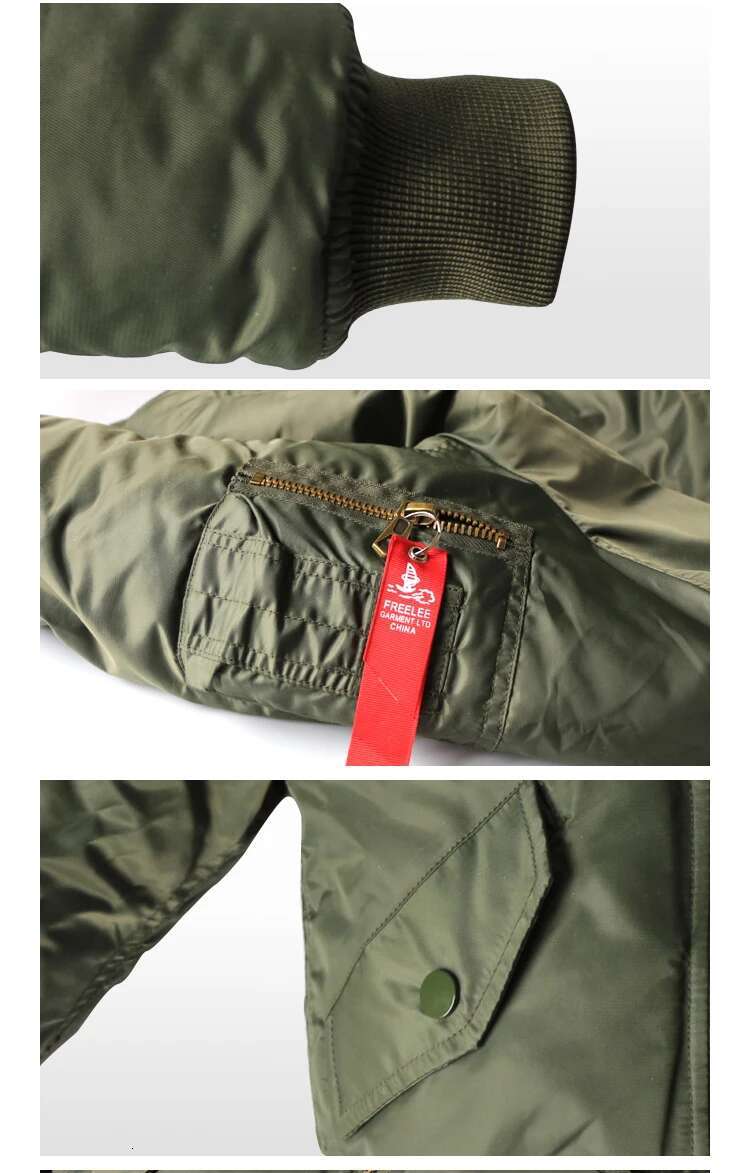 2-12 Yesars Children Clothes Winter Jackets For Boys Coat Kids Warm Ma-1 Bomber Flight Outerwear Baby Jacket Clothing