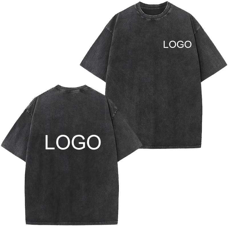 Customized retro T-shirt for men fashionable retro design pure cotton short sleeved T-shirt for women Harajuku Cool Street T-shirt topT250318