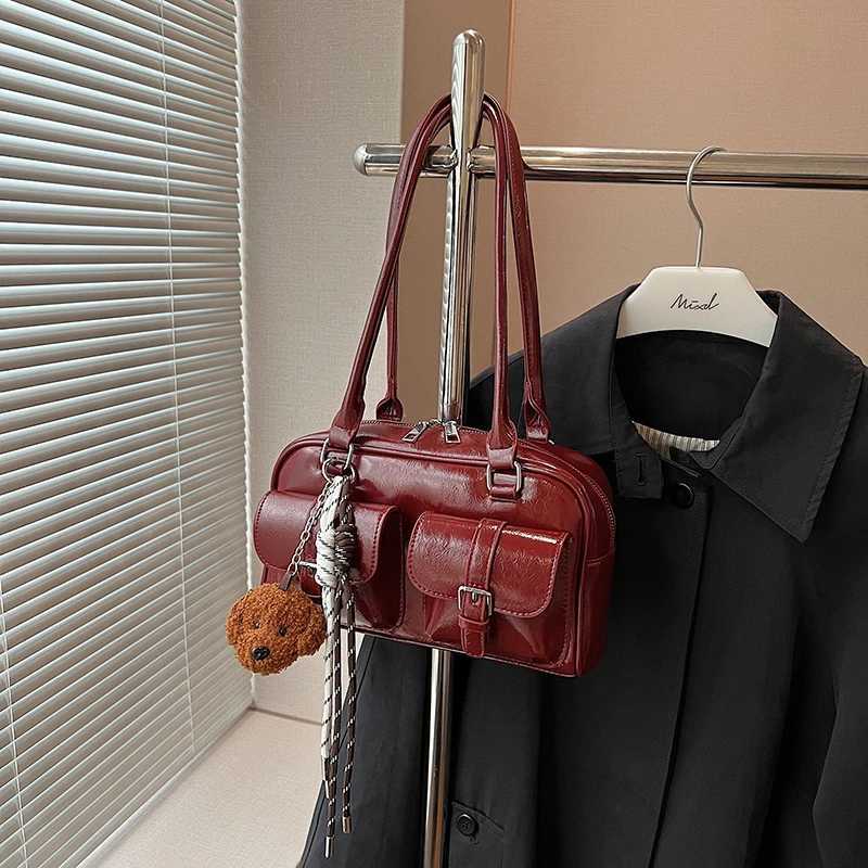 Wens armpit bag cmuting bowling bag advanced sense large capacity simple single shoder bag Y250318