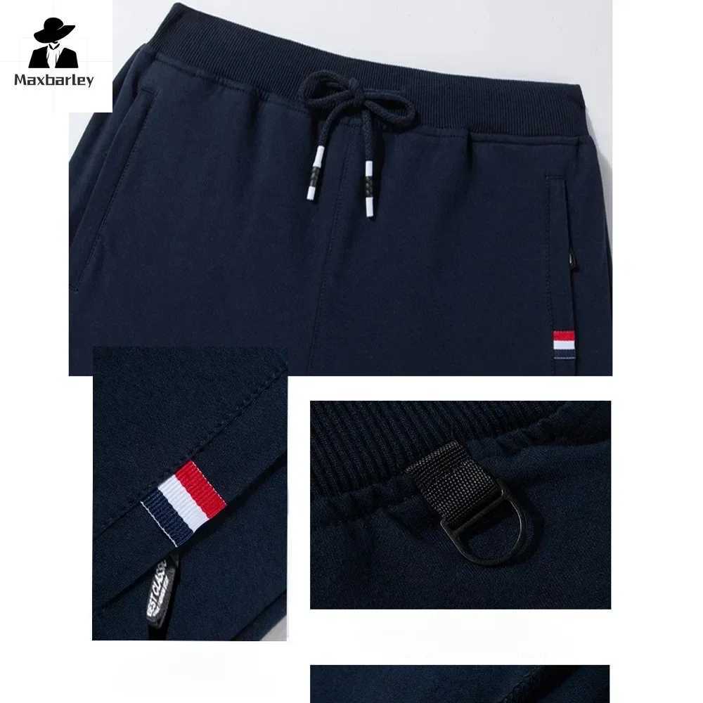 Spring and summer mens pure cotton pants 2024 new style simple outdoor middle-aged and elderly mens hiking sports pants casual pants W250318